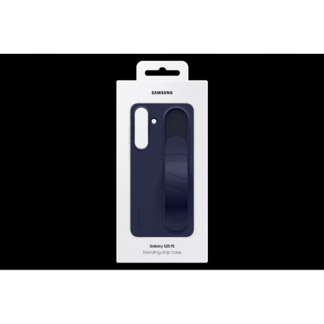Phone Case - Samsung Galaxy S25 FE Standing Grip, Durable Protection, Dark Blue