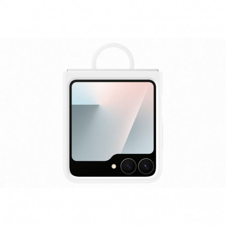 Phone Case - Samsung Galaxy Flip7 FE Silicone Cover, White