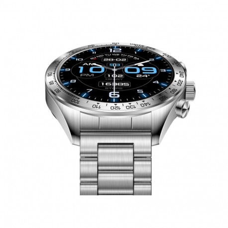 Smartwatch - Ksix Smartwatch ELITE, 1.43" AMOLED, Health Monitoring, Silver