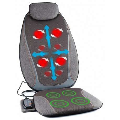 Health & Personal Care - Medivon Cosy Shiatsu Massage Mat With Vibration And Heating Functions