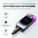 Charging Cable - Statik HexCharge, Universal Compatibility, High-Speed Data Transfer, Durable Black