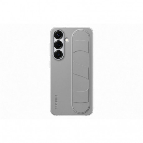 Phone Case - Samsung Galaxy S25 Standing Grip Case, Durable Protection, Gray