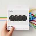 Bluetooth Tracker - Chipolo POP 4-Pack Black