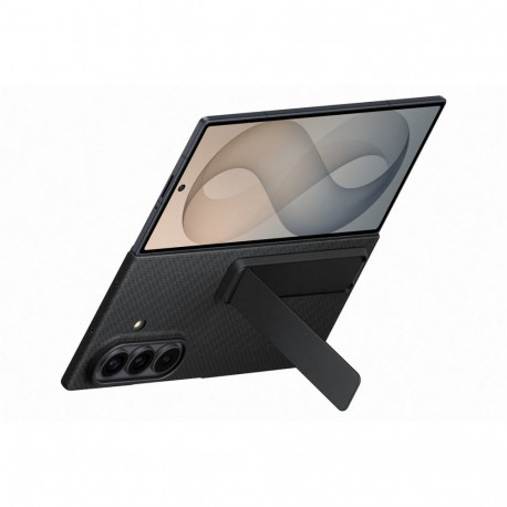 Phone Case - Samsung Galaxy Fold 8 Ultra Carbon Standing Black