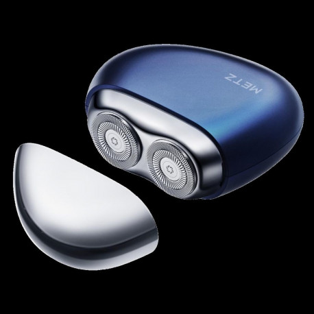 Electric Shaver - Metz MZPS021 Firm Stone, 18 Blades, 7200 RPM, Waterproof, Navy Blue