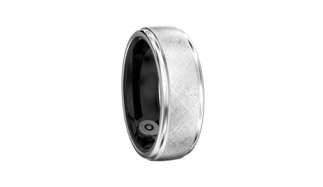 Smart Ring - HiFuture Ring2, Heart Rate Tracking, Sleep Analysis, Titanium Silver