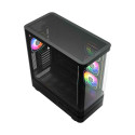 Computer Case - MODECOM Volcano AQ100 ARGB Midi Black