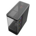 Computer Case - MODECOM Volcano AQ100 ARGB Midi Black