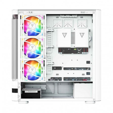 Computer Case - MODECOM Volcano AQ100 ARGB Midi White