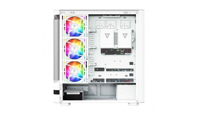 Computer Case - MODECOM Volcano AQ100 ARGB Midi White