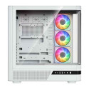 Computer Case - MODECOM Volcano AQ100 ARGB Midi White