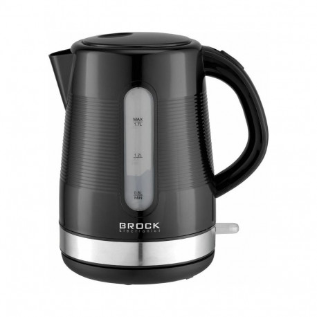 Brock WK 9904 BK Kettle With 360 Degree Base 1,7L 2200W Black/Steel