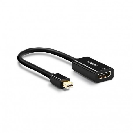 UGREEN MD112 Converter Mini DP male - HDMI female black 0.2m 1080p