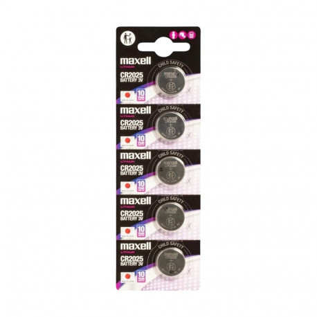 MAXELL CR2025 patarei 5 tk/blister
