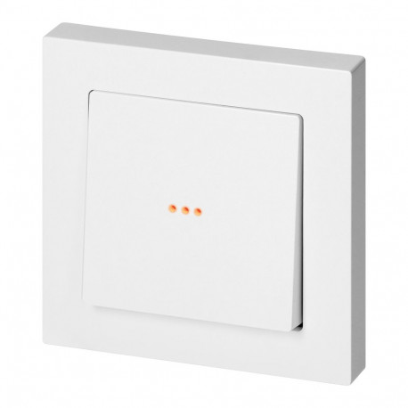 schodowy lüliti taustvalgustusega Malta, 10A, 250V, WP-5M/S, valge (5 tk.)