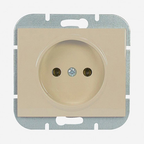 üksik pistikupesa Onyx p/t 2P 16A, 250V, beež
