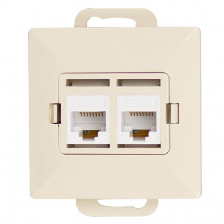 süvistatav telefonipesa 2x8-pin Krone LSA+ klemmiga (moodul)