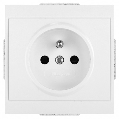 Ühekordne süvistatav pistikupesa 2P+Z 16A 250V (moodul)