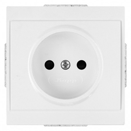 süvistatav ühepesaline pistikupesa 2P 16A 250V (moodul)
