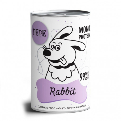 PAKA ZWIERZAKA märg koeratoit Pepe Rabbit 400g