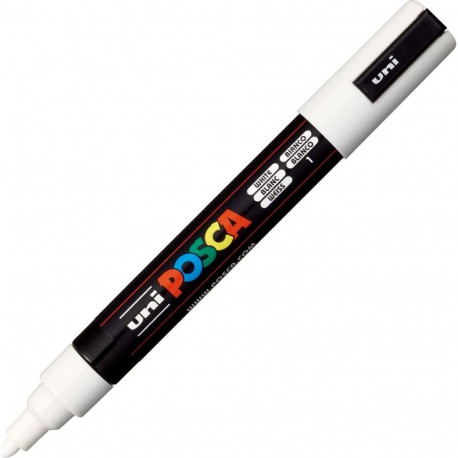 uni-ball akrüülmarker POSCA PC-5M 1.8–2.5mm, valge