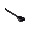 "K Alphacool Y-Splitter 4-Pin auf 3x 4-Pin PWM 30cm - schwarz"