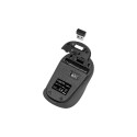 "Mouse, Wireless 2.4G, 3-button, DPI Switch, black"