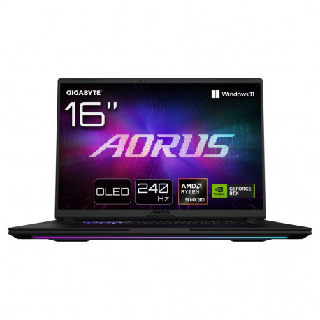 "GigaByte AORUS MASTER 16 RYZ9 9955HX3D/32GB/2x1TBSSD/RTX5080/W11 Pro"