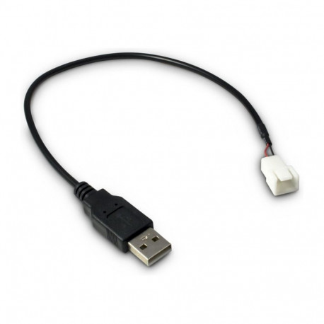 "Inter-Tech Adapter USB AM auf 3Pin Buchse, 30 cm"