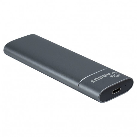 "Inter-Tech Festplattengehäuse GD-MS013 M.2 113x37x12mm grau"