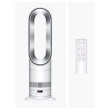 "Heizlüfter AM15 Hot+Cool Ventilator, Weiß/Silber"