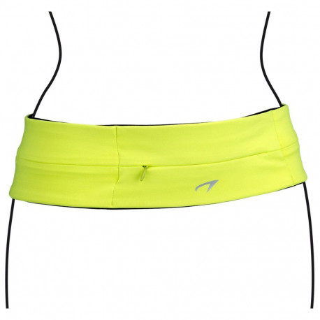 Sports Belt AVENTO 21PR M Fluorescent yellow/Black/Silver