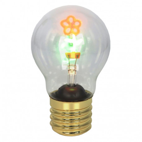 Dekoracja świetlna ; żarówka led na baterie – kwiat; lumen 2700-3000k