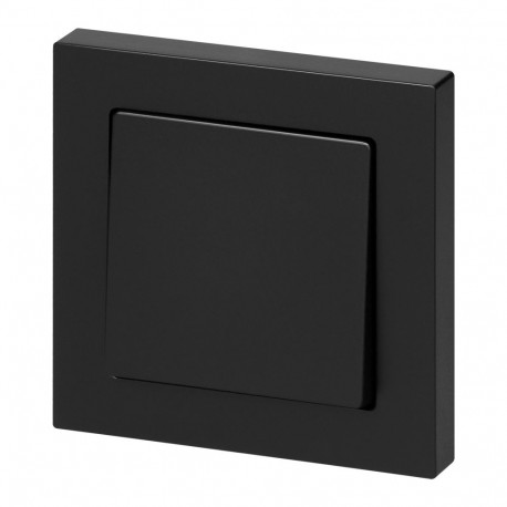 Przycisk dzwonek p/t Malta, 10A, 250V, WP-6/7M, must matt (5 tk.)