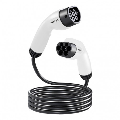 Kabel do ładowania samochodówtype 2; 11kw; 380v; 16a; ip55; dł przewodu 3mb