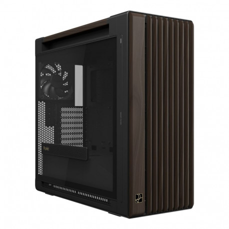ASUS arvutikorpus ProArt PA602 Wood Edition Modern Black, karastatud klaaspaneeliga Midi Tower, must
