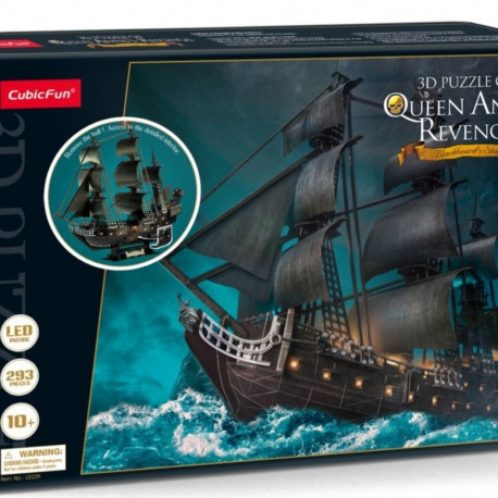 Cubic Fun 3D LED-pusle Queen Annes