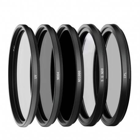 Urth 67mm Landscape Filter Kit Plus+ (UV, CPL, SGND8, ND64, ND1000)