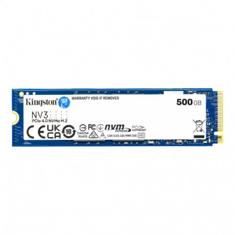 SSD Kingston SSD 500GB NV3 M.2 PCIe 4.0
