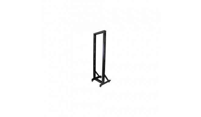 StarTech.com 42U 2-Post Open Frame Server Rack, 19in Rolling IT Rack with 661lb (300kg) Weight Capac