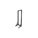 StarTech.com 42U 2-Post Open Frame Server Rack, 19in Rolling IT Rack with 661lb (300kg) Weight Capac
