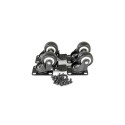 StarTech.com 42U 2-Post Open Frame Server Rack, 19in Rolling IT Rack with 661lb (300kg) Weight Capac