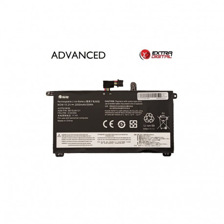 Laptop Battery - Extra Digital Advanced Lenovo 01AV493 2000mAh 15.2V