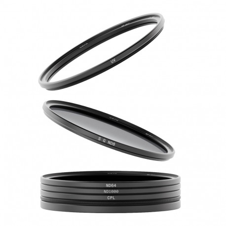 Camera Lens Filter - Urth 62mm Magnetic Landscape Filter Kit Plus+ (UV, CPL, SGND8, ND64, ND1000)