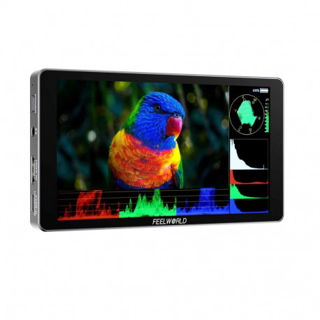 Monitor - Feelworld P6XL 6-Inch 1200-Nit Full HD 4K HDMI Touchscreen Monitor
