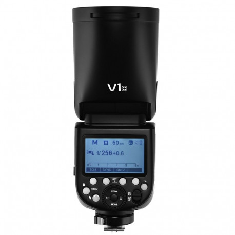 Camera Flash - Godox Speedlite V1 Canon UK 2600mAh USB-C 1.5s TTL Manual 2.4GHz