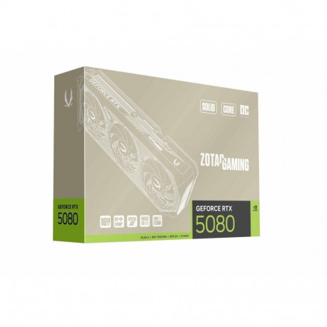 Graphics Card - ZOTAC GAMING GeForce RTX 5080 SOLID Core OC 20th Anniversary Edition 16 GB GDDR7