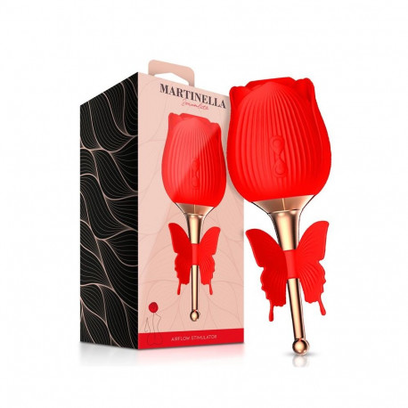 Rose with Suction and Vibrating Butterfly