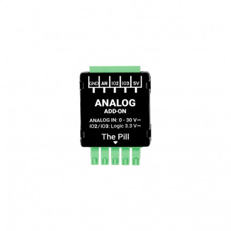 SHELLY Pill Analog 0-30V pinge mõõtmise laiendusmoodul