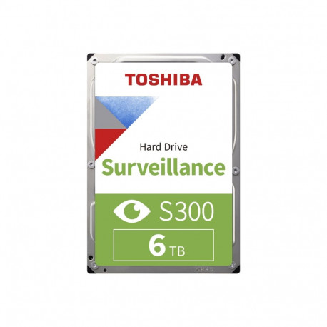 TOSHIBA videovalve kõvaketas S300 6TB 3.5inch 5400rpm 256MB 24/7 SMR 3-aastane garantii BULK